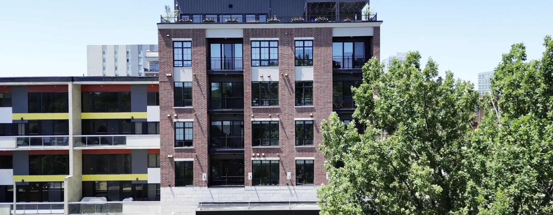 building with many windows